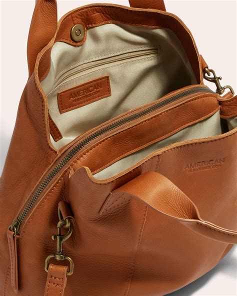 American Leather Co. Ada Triple Entry Satchel